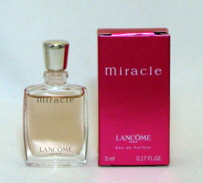 MIRACLE LANCOME EAU DE PARFUM 5 ML. 0.17 FL.OZ NEW IN BOX | eBay