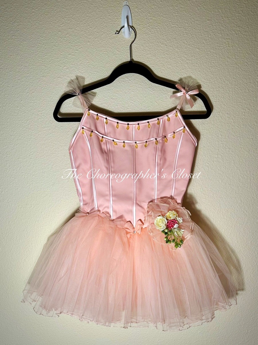 Professional Pink Nutcracker Dew Drop Fairy Dress Tutu Costume XS