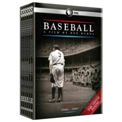 Baseball: A Film by Ken Burns Original Big Box Set DVD.  ..1 Day Handling