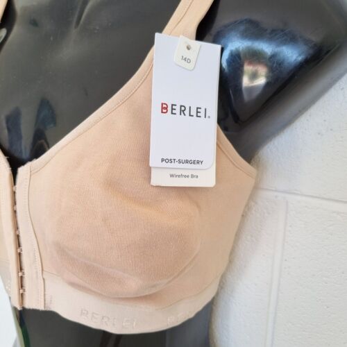 BERLEI Size 14D /36D BNWT, Skin-tone post surgery wirefree bra, Rrp $59.95 - Picture 6 of 8