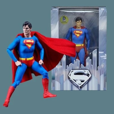 NECA 1978 Superman Christopher Reeve Version 7" Action Figur DC Comics Spielzeug