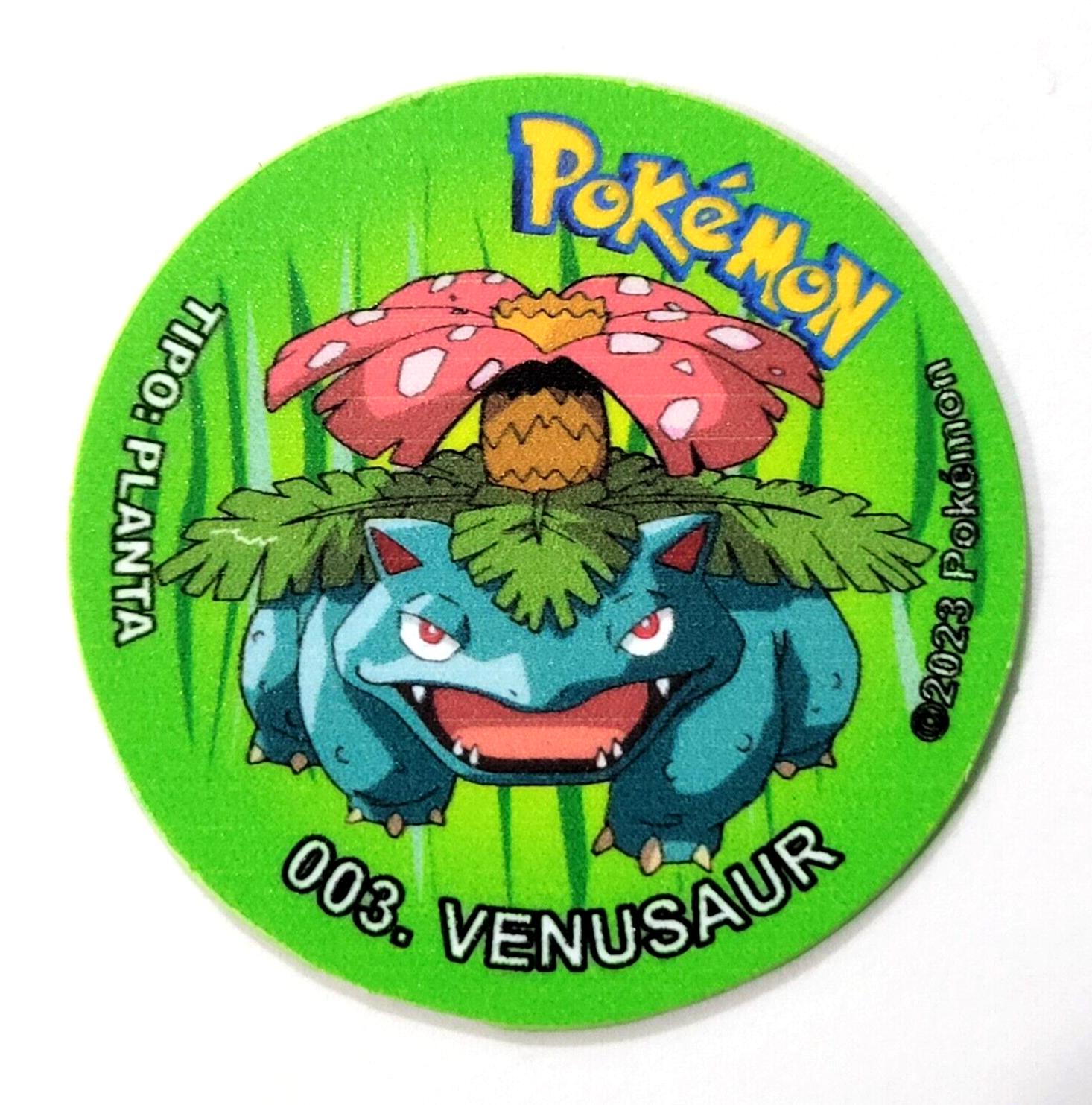 TAZO POKEMON EC1 #071 VICTREEBEL 2023 Kanto PERU South America Pogs Flips  Taps