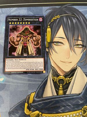 YUGIOH - NUMBER 22: ZOMBIESTEIN - SUPER RARE - RATE - LIMITED EDITION - NM  | eBay