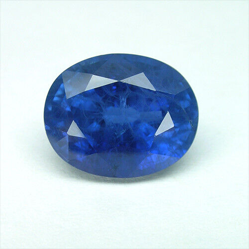 🔥🔥🔥 6.10 carats AWESOME BLUE SAPPHIRE OVAL LOOSE GEMSTONE ovale saphir saphir - Picture 1 of 2