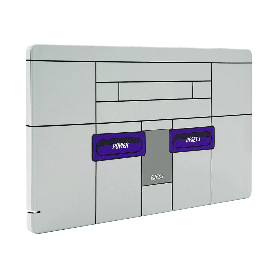 Custom Retro SNES Patterned Faceplate Housing Shell for Nintendo Switch Dock NS - Image 2 of 4