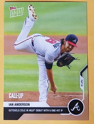 2020 Topps Now 161 Ian Anderson