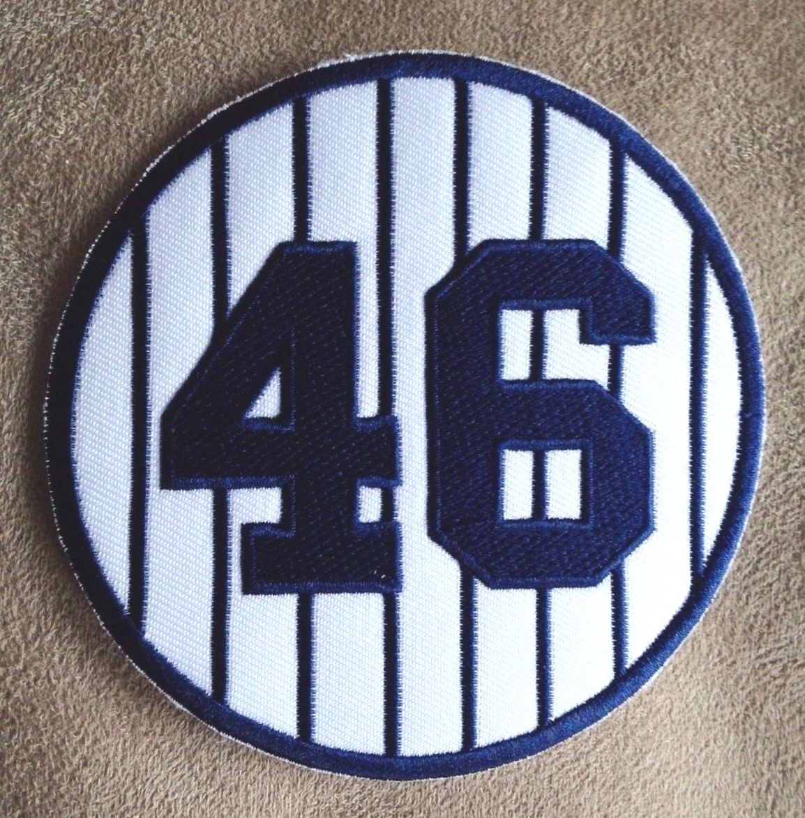 ANDY PETTITTE #46 New York Yankees Monument Park Retirement Jersey Iron-on PATCH