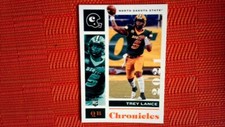 2021 Panini Chronicles Draft Picks Football #3 Trey Lance Mega Box Orange