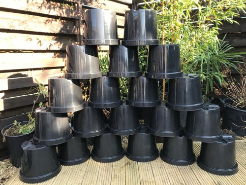 20 X 10 Litre Plastic Plant Pots - 第 5/5 張圖片
