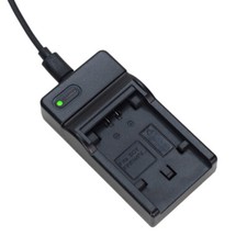 USB Battery Charger for Sony NP-FH50 DCR-DVD705 DCR-DVD708 DCR-DVD710 DCR-DVD304