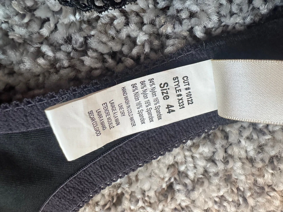 Sujetador Intimate Attitudes de encaje negro para mujer talla 44 Foto 4 de 4