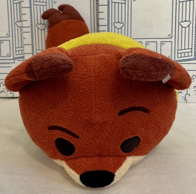 Disney Store Tsum Tsum Nick Wilde Zootopia Fox Pillow Plush Doll