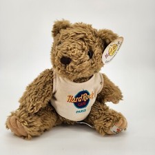 Hard Rock Cafe Paris Collectible Plush Fully Jointed Teddy Bear