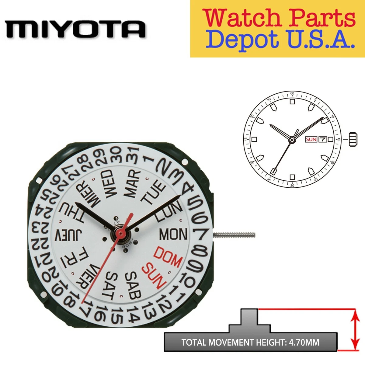Miyota 2305 sales