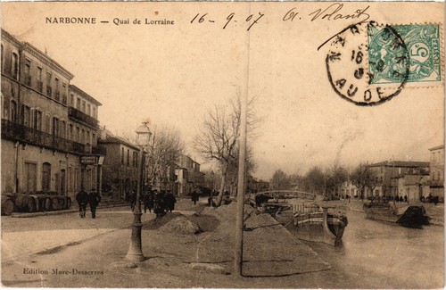 CPA 11 - NARBONNE (Aude) - 20. Tour Sarazine et Musée