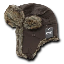 Decky Unisex Faux Fur Aviator Hat - 777