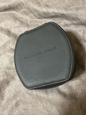 RICHARD MILLE watch travel case box / pouch BLACK VERSION | eBay