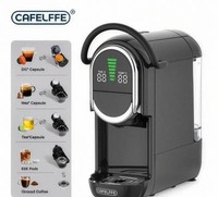 CAFELFFE 4-in-1 19 Bar Capsule Coffee Machine For Espresso Nespresso Dolce Gusto