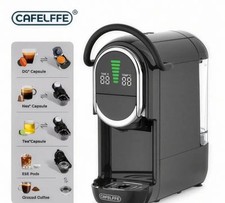 CAFELFFE 4-in-1 19 Bar Capsule Coffee Machine For Espresso Nespresso Dolce Gusto