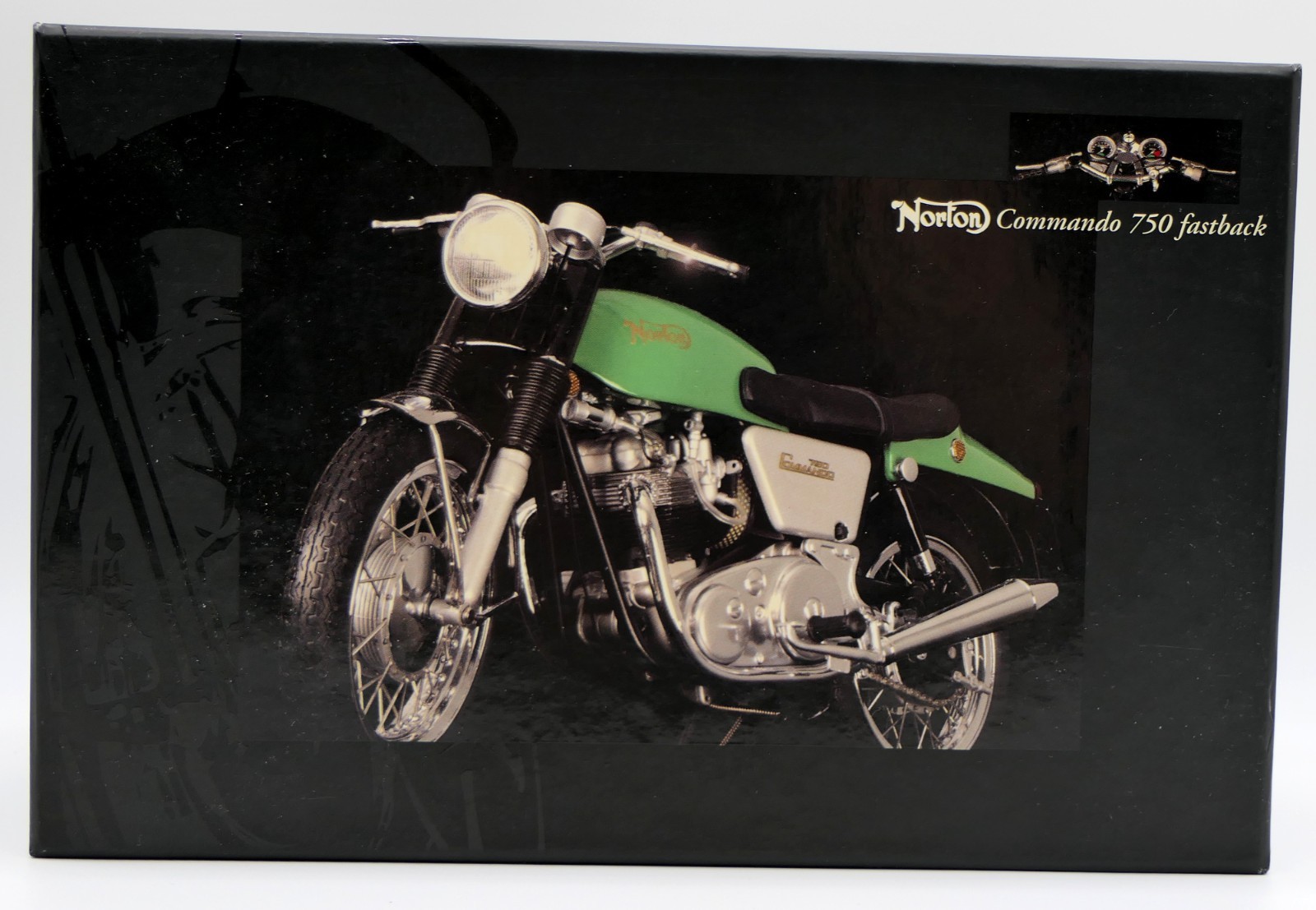 Minichamps 1/12 Norton Commando 750 Fastback Verte Green 1968 122132000 V Rare