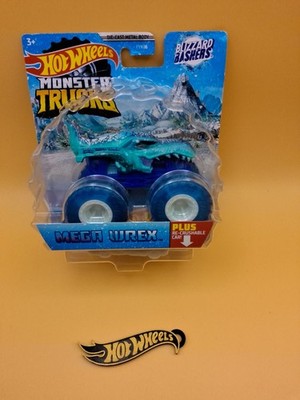 Hot Wheels MONSTER TRUCKS MEGA WREX Blizzard Bashers  41