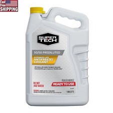50/50 Prediluted Antifreeze Coolant 1 Gallon Universal All Vehicles Protection