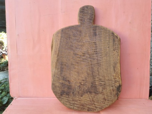 VINTAGE WOODEN CUTTING BOARD RUSTIC KITCHEN DECOR COLLECTOR’s ITEM HANDMADE BIG - Picture 3 of 12