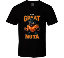 The Great Muta Retro Wrestling Legend Caricature T Shirt