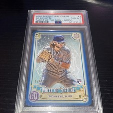 2020 Topps Gypsy Queen Tarot of the Diamond Bo Bichette TOD-3 Indigo /250 PSA 10