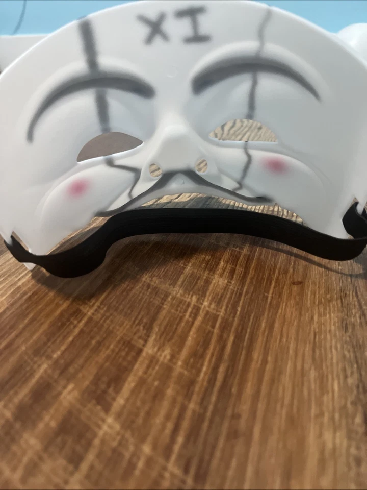 Máscara Pz9 (ninjas espía) (proyecto Zorgo) (máscara hacker) Foto 4 de 4