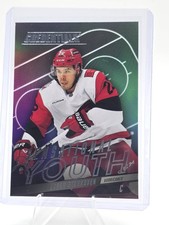 2025-26 Upper Deck Credentials Sensational Youth Logan Stankoven - Carolina