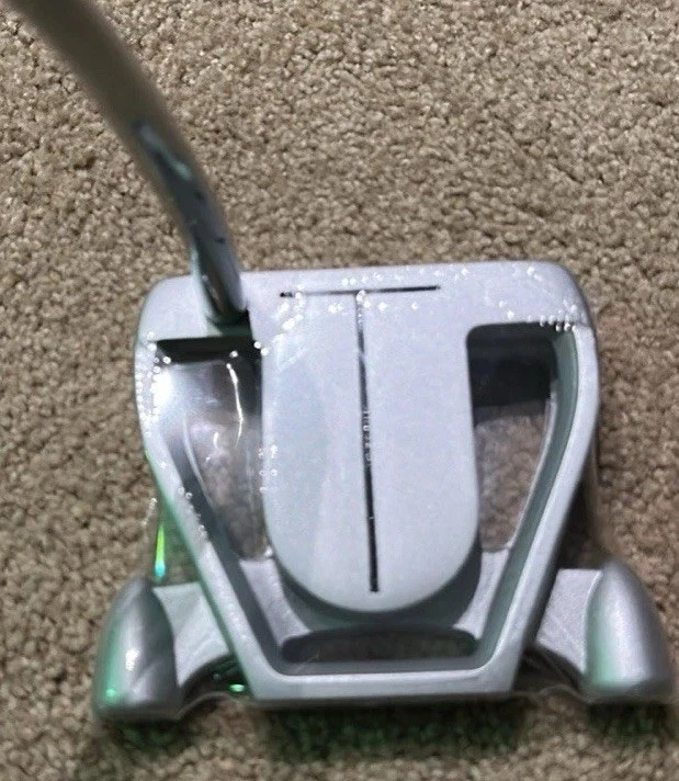 NUEVO Club de Golf Orlimar Plateado-Negro F80 Estilo Mazo Putt Nuevo con Cubierta 35” Foto 3 de 4