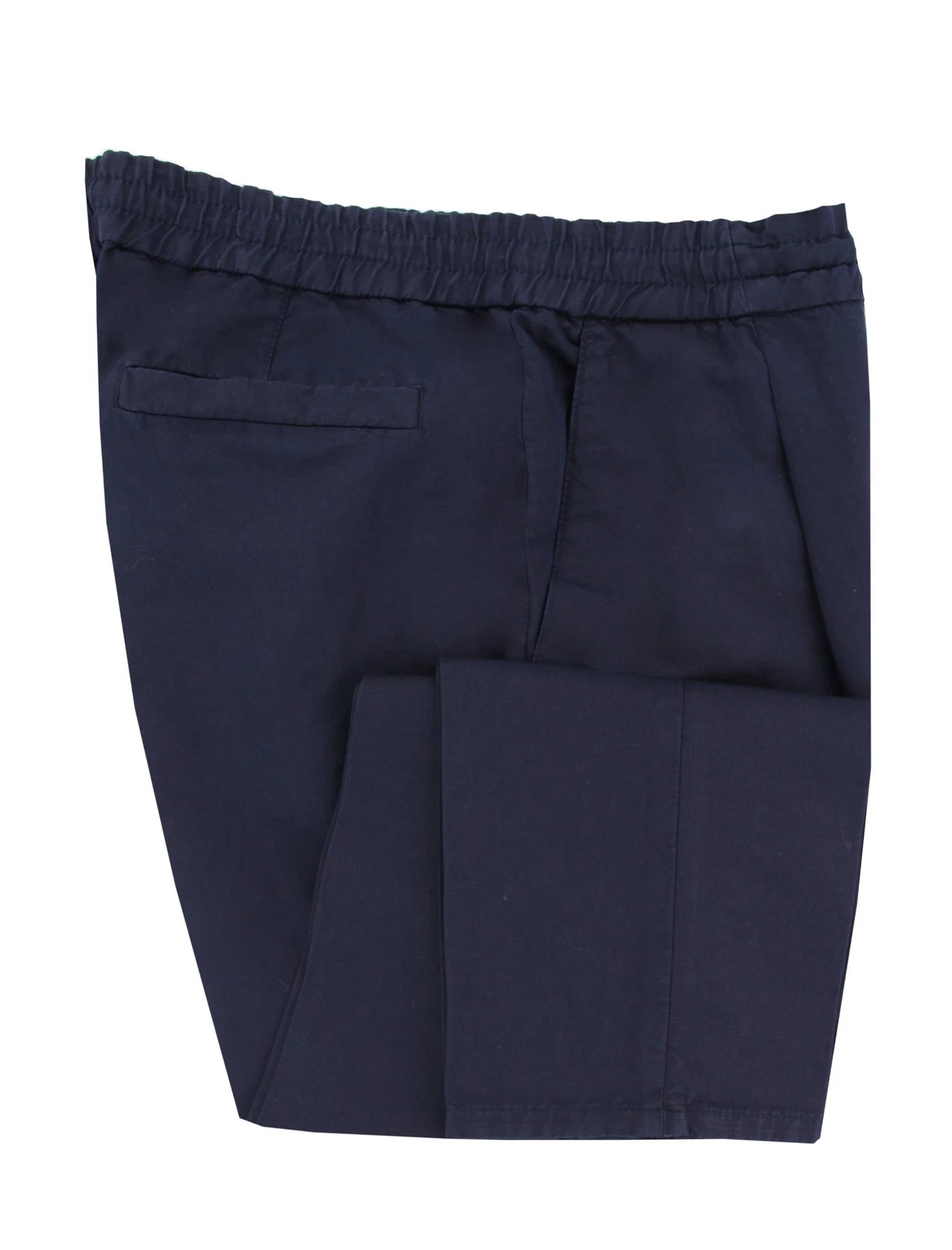 Brunello Cucinelli — Brunello Cucinelli Dark Blue Linen Blend Pants - 42/58 - (BC919234)