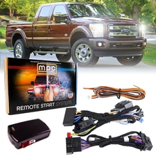 OEM Remote Activated Remote Start Kit w/Keyless Entry For 2011-2016 Ford F-250