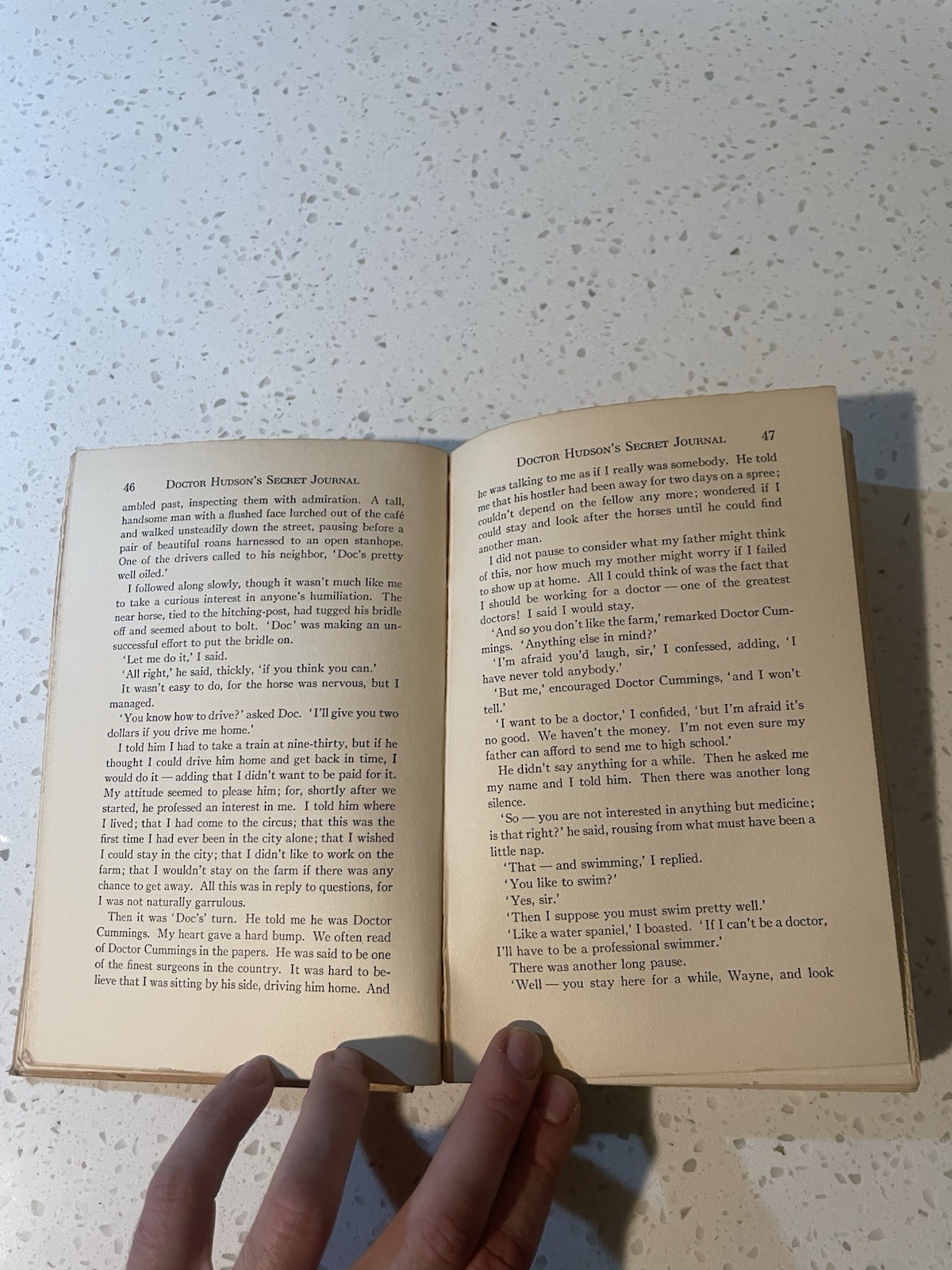 Dr. Hudson‘S Secret Journal By Lloyd C Douglas 1939 Hardcover Vintage