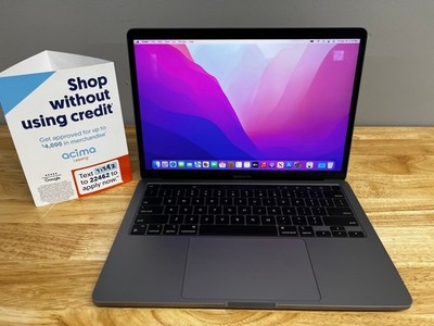 2020 Apple MacBook Pro 13'' RETINA Laptop w/ TOUCHBAR. i5, 256GB SSD, 16GB RAM