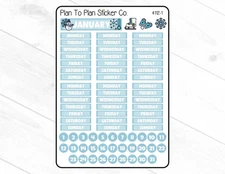 4112-1~~January Journal Planner Stickers.