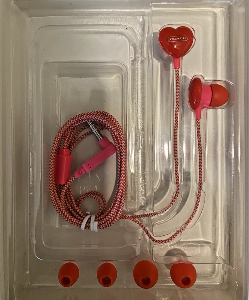 Estuche Coach Vintage Día de San Valentín 2014 iPhone 5, Auriculares Intrauditivos - Modelo F68616 Foto 4 de 4