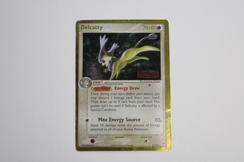 Pokemon Delcatty 8/108 Power Keepers Holo Holo Rare English 2007 Stamped