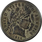 1914 Barber Silver Dime XF EF Extremely Fine 10c Coin SKU:CP1000