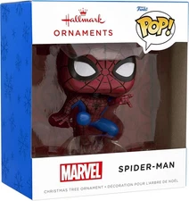 Hallmark Marvel Spider-Man Funko POP Resin Christmas Ornament