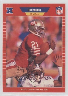 1989 Pro Set Eric Wright #479 10r3