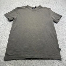 Hugo Boss Terni T Shirt Gray Short Sleeve Crew Neck Mens Size Large L