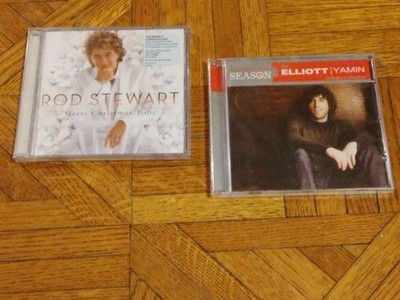 2 NEW Christmas CDs Elliott Yamin- Holiday Collec & Rod Stewart- Merry Christmas