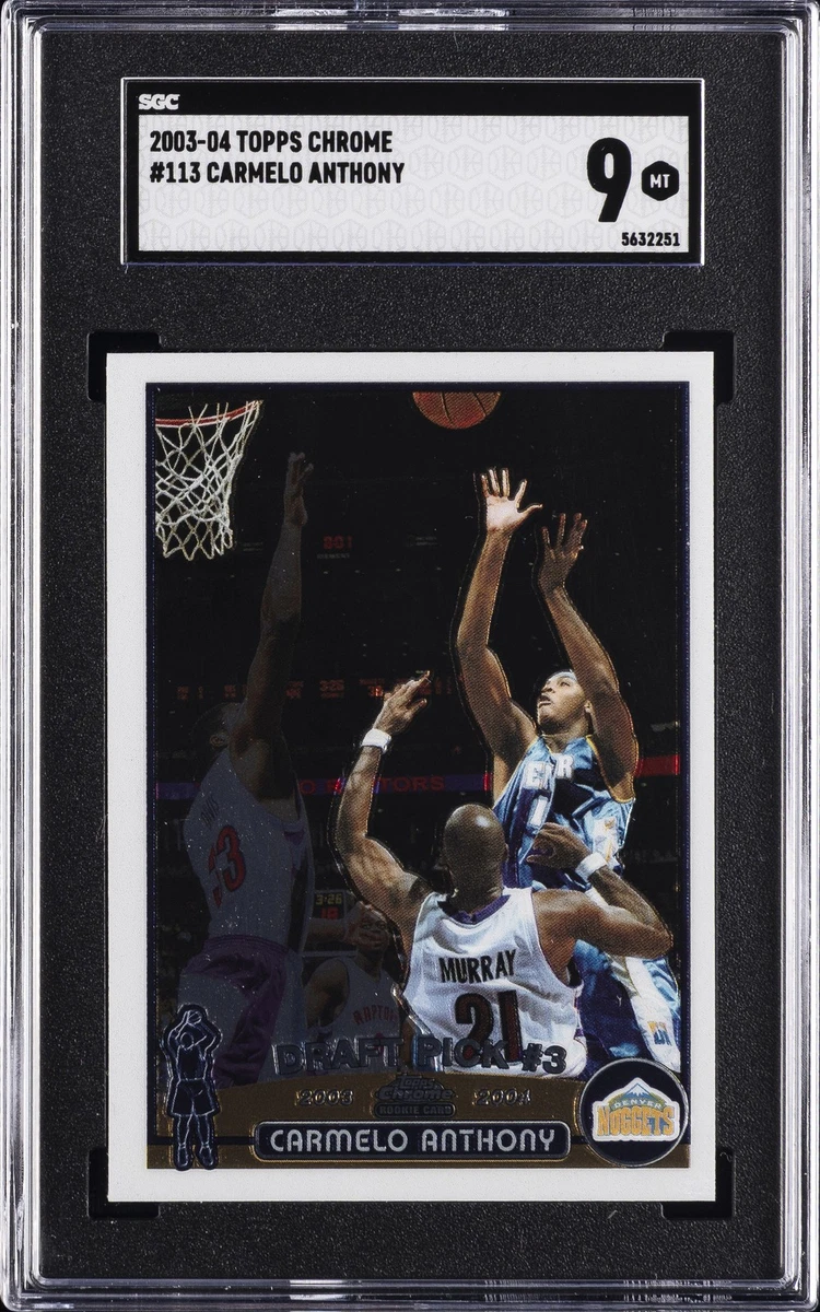 2003-04 Topps Chrome - Carmelo Anthony #113 for sale | eBay