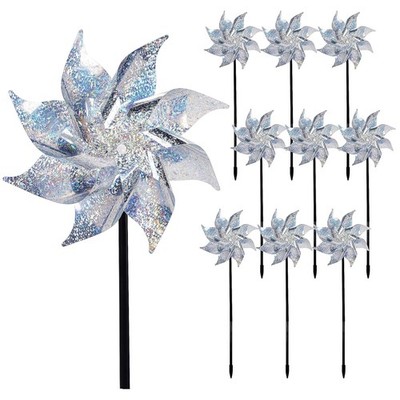 Reflective Pinwheels for Garden and Farm Protection