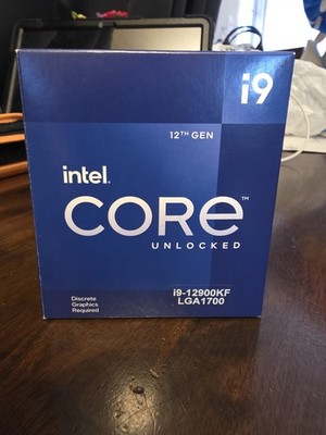 Intel Core I9-12900KF 12th Gen 16-Core 24-Thread Unlocked LGA 1700 Processor