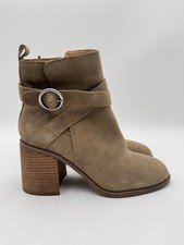 Crown Vintage Women s Courla Bootie Sand Glaze Suede Size 10M