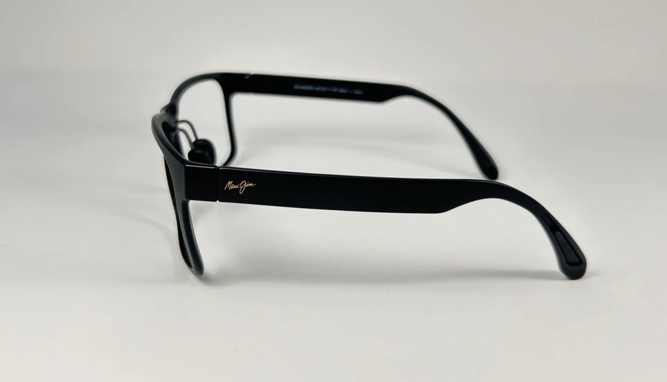 Gafas de sol Maui Jim Red Sands MJ432-2M negro mate dorado logotipo marco solamente Foto 4 de 4