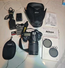 Nikon D300 12.3MP / Tristar Optics 67mm - Brower 62mm Tested, 2 batteries -bag